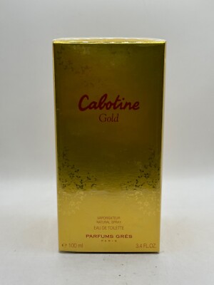 CABOTINE GOLD BY GRES 100ML EDT SPRAY (NEW WITH BOX & SEALED)