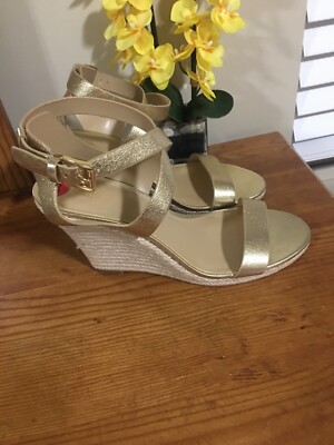 michael kors kaylee wedge sandals