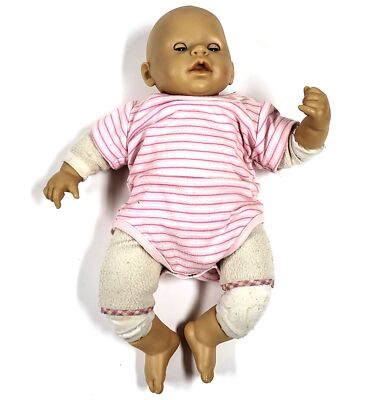 Vintage Zapf Creations Baby Chou Chou 15QT Vinyl 40cm Baby Doll