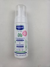 Mustela Cradle Cap Foam Shampoo for Newborn - Baby Shampoo with Natural Avocado