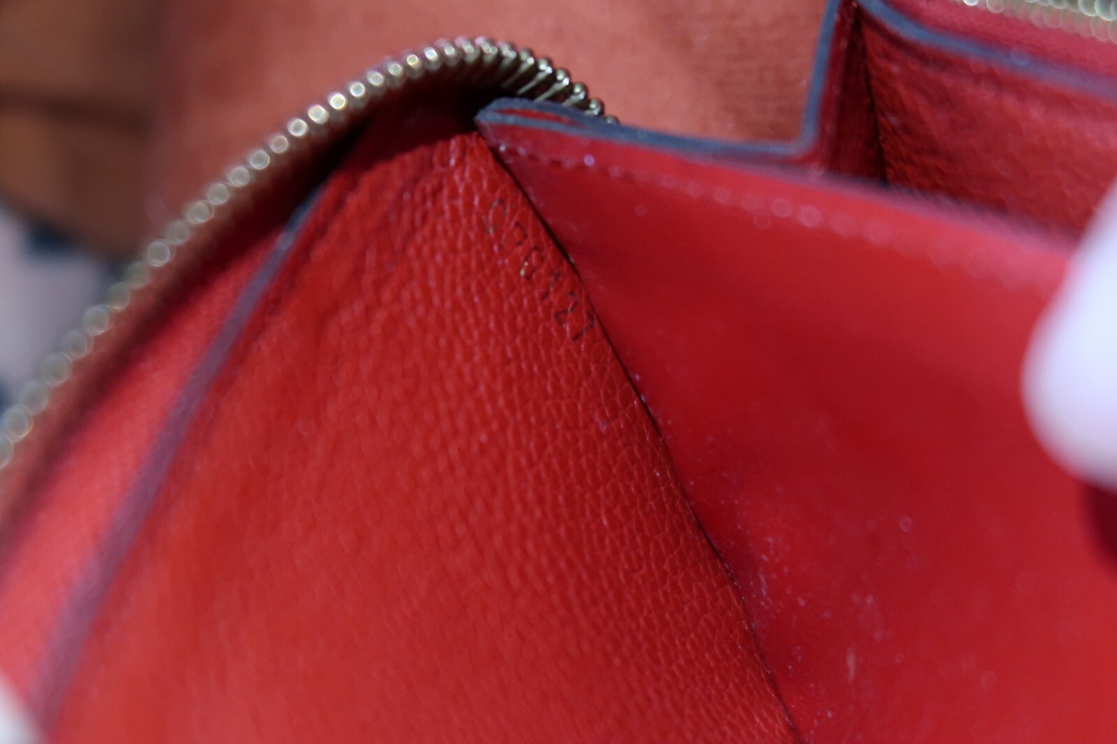 Authentic Louis Vuitton Red Empreinte Monogram  Z… - image 10