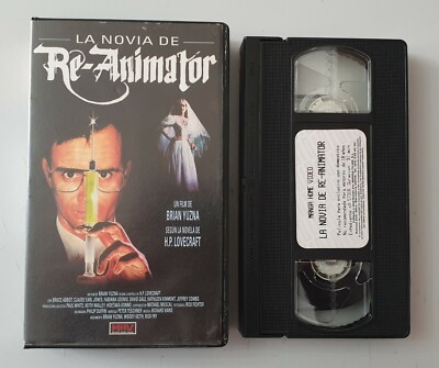 VHS: LA NOVIA DE RE-ANIMATOR 1990 US aka BRIDE OF RE-ANIMATOR Brian Yuzna Terror