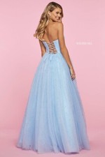 Prom dress size 2 Glittering Tulle Prom Dress Sherri Hill 53381 In White