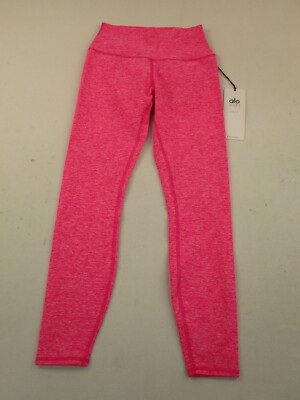 Alo Yoga Alosoft High Waist 7/8 Highlight Leggings Womens XS Pink