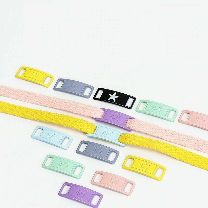 AF1 Replacement Lace Locks Metal Custom Sneaker Tags Badge Air