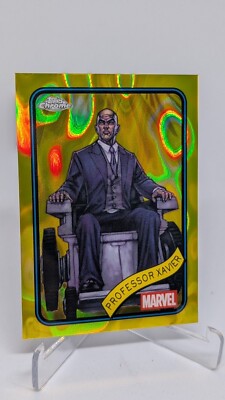 2025 Topps Chrome Marvel Pick From List! Yellow Lava Refractor | eBay