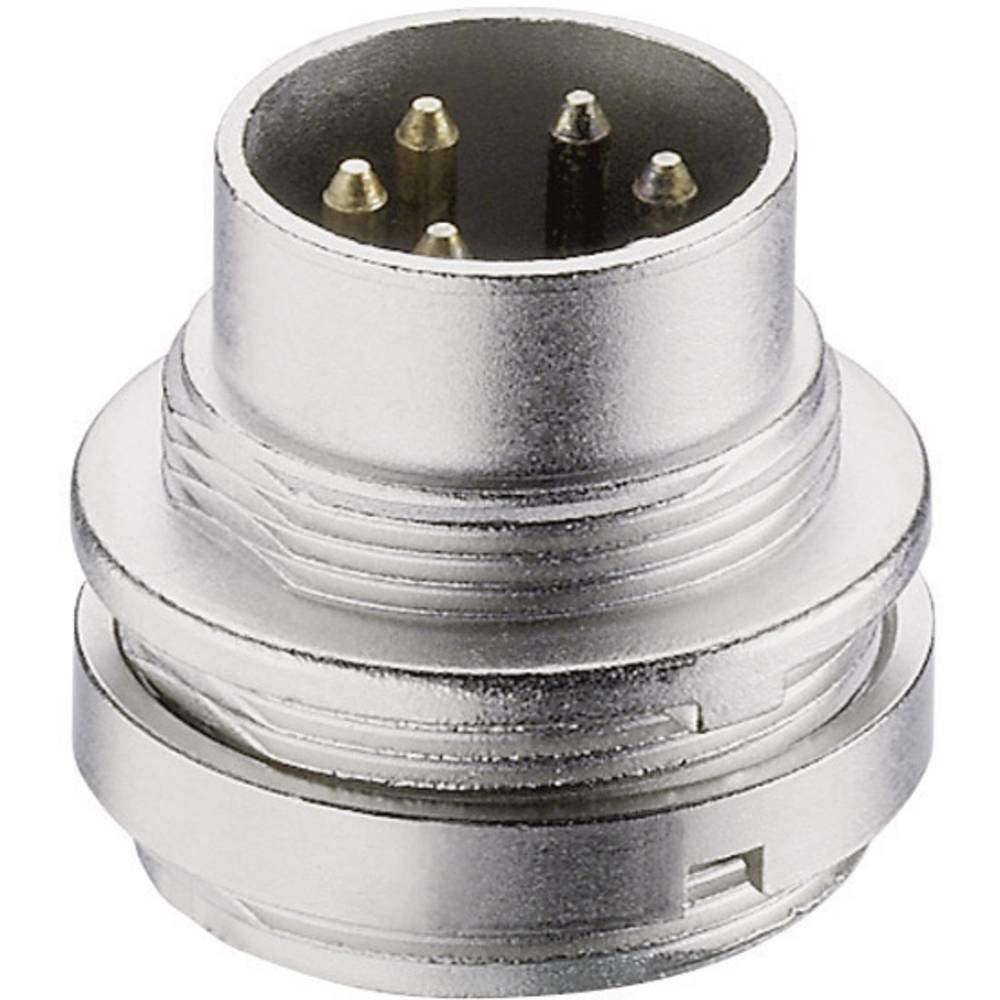 Lumberg SFV 60 DIN-Rundsteckverbinder Stecker, Einbau вертикальный диаметр: 6 мм