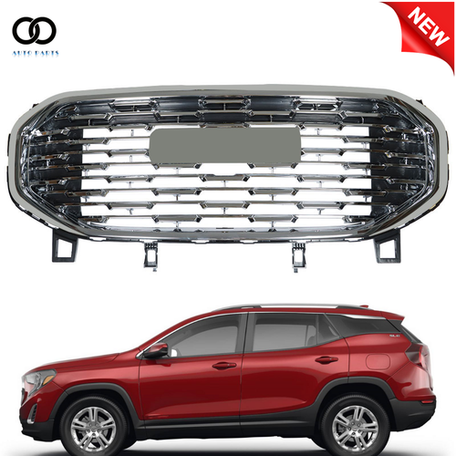 For GMC Terrain 2018 2019-2021 Front Upper Grille Assembly Chrome ...