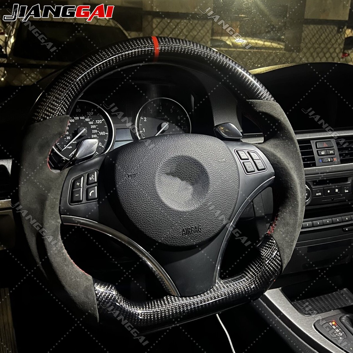 Carbon Fiber Sport Alcantara Steering Wheel For BMW E90 E92 E93 M3 328i 335i | eBay Carbon Fiber Sport Alcantara Steering Wheel For BMW E90 E92 E93 M3 328i 335i | eBay