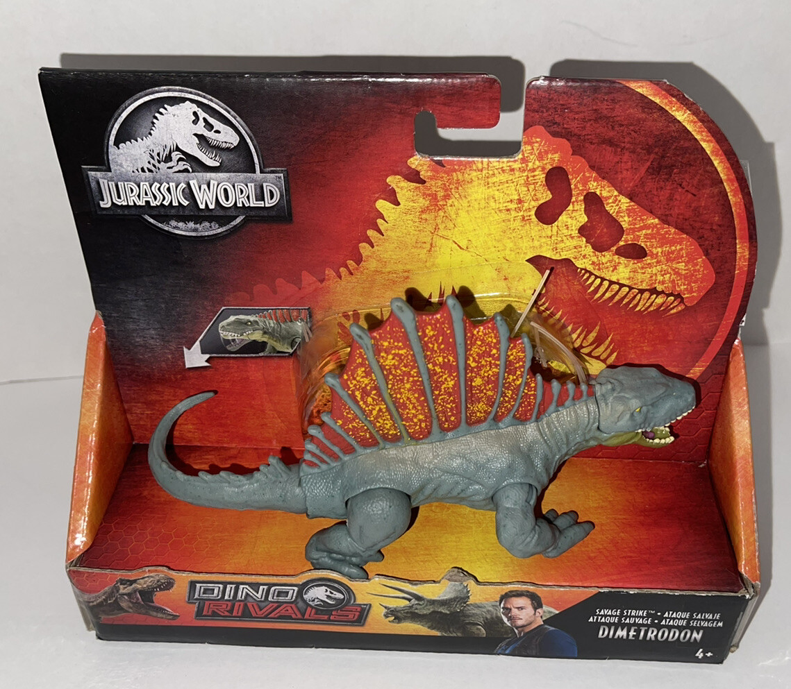 Jurassic World Dino Rivals Savage Strike Dimetrodon Dinosaur New