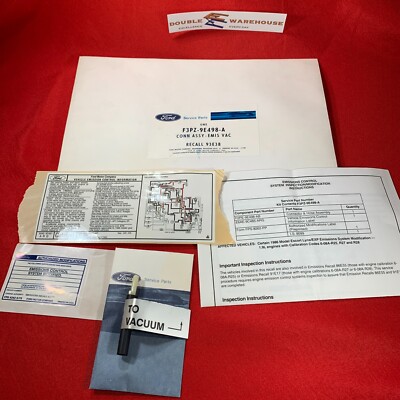NOS OEM Ford F3PZ-9E498-A Emission Control System Vac ONE (1) PER ORDER