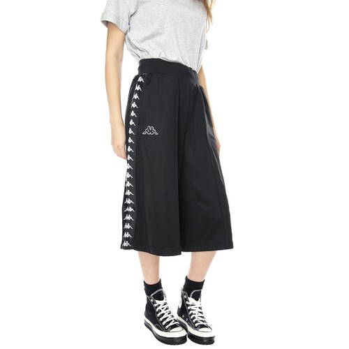 Kappa wm 222 banda afleur pants -black / white - pantaloni larghi donna |  eBay
