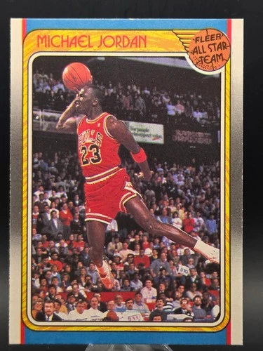 1988-89 Fleer - Michael Jordan All Star Team #120 NEAR MINT Well Centered