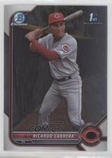 2022 Bowman Chrome Prospects Ricardo Cabrera #BCP-158 1f0j
