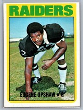 1972 Topps - Eugene Upshaw #186 (RC) - HOF EX-MT