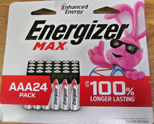 NEW 24 PACK ENERGIZER MAX AAA BATTERIES EXP 12/2037 FREE SHIPPING