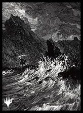 Magic: The Gathering Funda para Cartas "Instrumento" "Eternal Night Island (A) MTGS-186