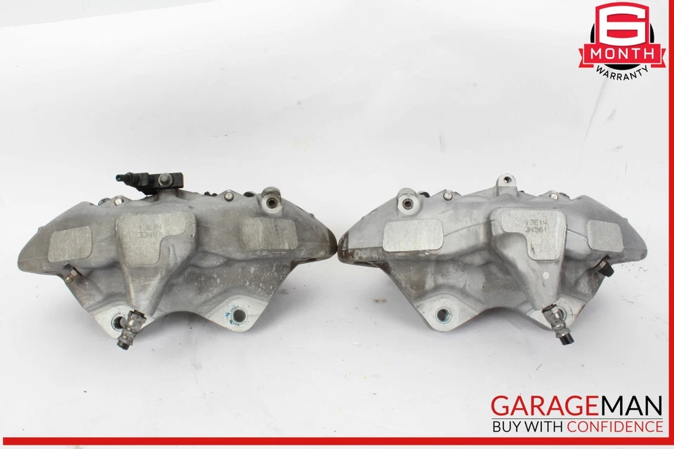 12-18 Mercedes W218 CLS550 E550 Front Side Brake Calipers Set of 2 Pc OEM - Image 3 of 4