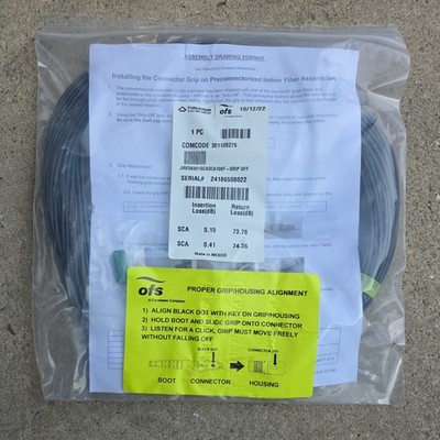 OFS - COMCODE - JRVDW001SCASCA100F - GRIP OFF NEW