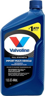 Valvoline Import Multi-Vehicle ATF Full Synthetic Automatic Transmission Fluid 1