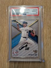 TATSUYA IMAI 2024 EPOCH PREMIER EDITION AUTHENTIC AUTOGRAPH #AG38 21/35 PSA10
