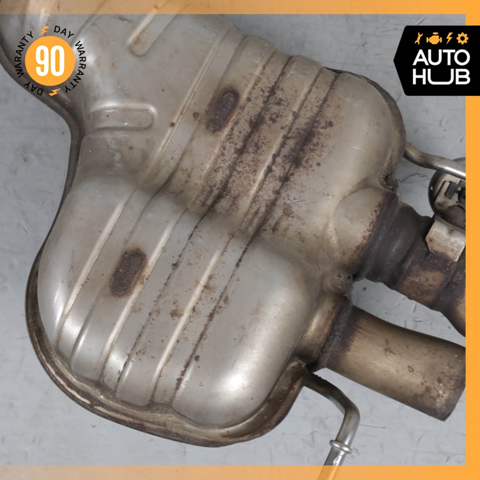 03-12 Bentley Continental GTC GT Exhaust Muffler Right Side 3W0253611 OEM 62k