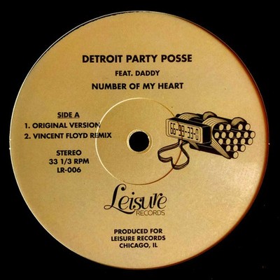 Detroit Party Posse Feat. Daddy (44) - Number Of My Heart - DEEP HOUSE *NEW*