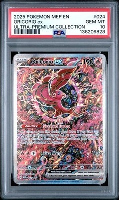 Pokemon Promo 023 MEGA CHARIZARD X EX PSA 10 024 ORICORIO EX PSA