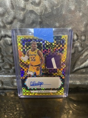 2023-24 Panini Select D'Moi Hodge RPA Gold Prizm 9/10 - Los Angeles Lakers