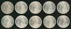 1921-P Mrogan Dollars Lot of 20 High Grade Cleaned