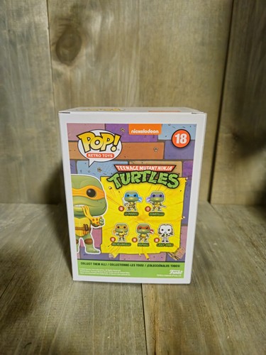New! Funko POP! Teenage Mutant Ninja Turtles Michelangelo #18 - Picture 2 of 2