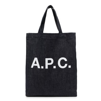 APC Jeans Tragetasche mit Logo Print 22FW M61569 IAI 43803935
