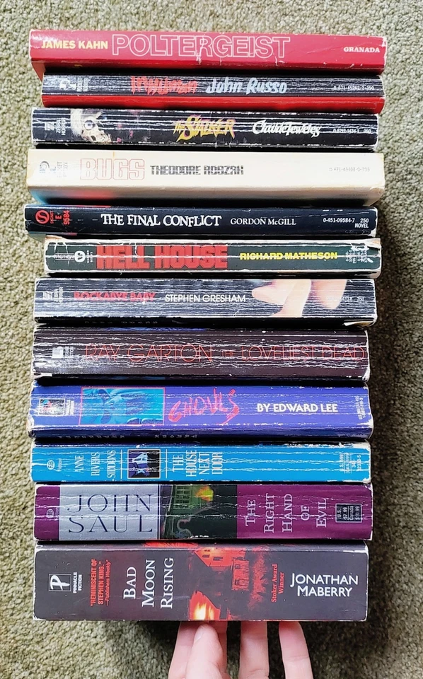 Horror Book Lot  (12) - Lee, Garton, Russo, Saul, Gresham, Matheson, Etc. - Image 3 of 4