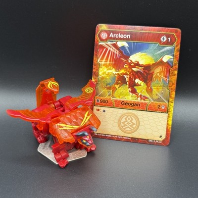 BAKUGAN - GEOGAN RISING EVOLUTION - PYRUS ARCLEON - B900 + KARTE