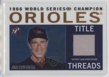 2005 Topps Pristine Legends Title Threads Relics Jim Palmer #TT-JP HOF 0o9