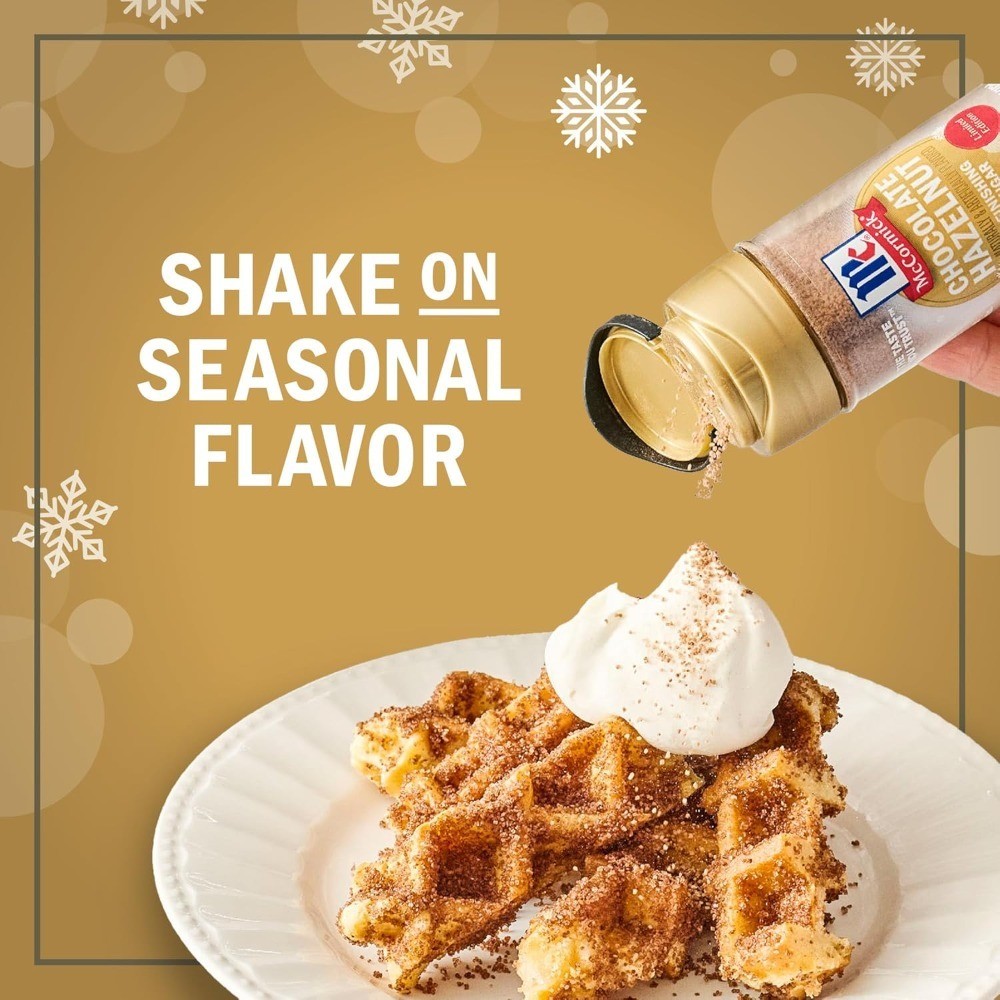 Finishing Sugar Chocolate Hazelnut Limited Edition Rich Cocoa Roasted Hazelnut