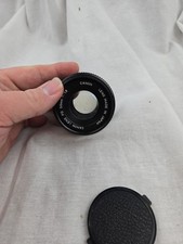Canon FD 50mm f/1.8 Manual Focus Prime Lens Untested