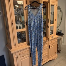 Lilly Pulitzer Paulina jumpsuit let's mango size Medium