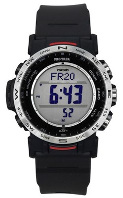 Casio PRO TREK Climber Line Radio-Controlled Compass PRW-35-1A 100M Mens Watch