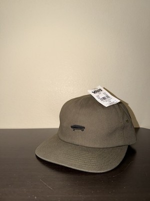 Vans Off the Wall Salton II Cap Hat Olive Skating Fashion Summer Skateboard NWT