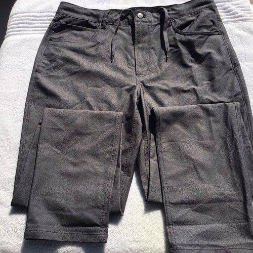 Ministry Of Supply Kinetic Pants Men's 36 Gray  50% Primaflex 50% Poly NWOT