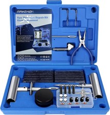 MAIKEHIGH Reifenreparaturset, Reifen Reparaturset Auto - 69 Stück Reifen Reparat