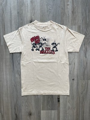 Vintage 1976 The Beatles Band Shirt Bring Back The Beatles Size Medium