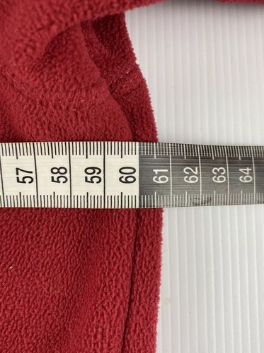RB Sellars Marmot Women’s Red 3 Pocket Zip Up Fleece Jacket Country Wear Size L - Picture 10 of 18