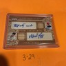 2025 Leaf Lumber Signature Sticks YASTRZEMSKI / BOGGS Dual Auto Bat #/10 Red Sox