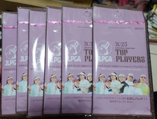 EPOCH 2025 JLPGA TOP PLAYERS Promo 6-Pack Set