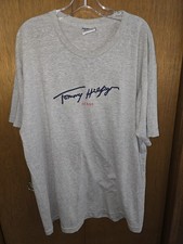 Vintage 90's Tommy Jeans Cursive Spellout Graphic Tee Size Large