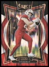 Tip Reiman Rookie RC 2024 Panini Select #50 Black & Red Prizm Shock Cardinals