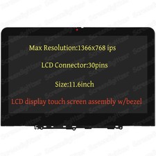 LCD Touch Screen Display Assembly For Lenovo 500e Chromebook Gen 4s 83L40001US