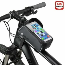 Bicycle Cycling Bike Front Top Tube Frame Bag MTB Waterproof Phone Holder Case